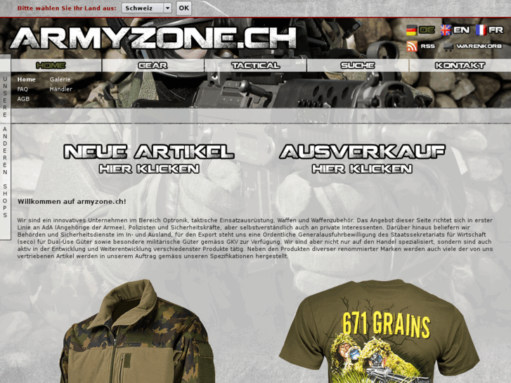 www.armyzone.ch