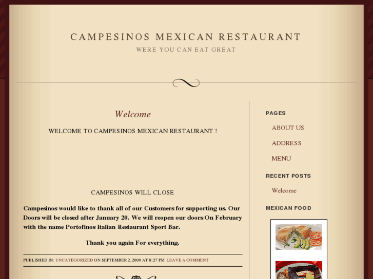 www.campesinosrestaurants.com