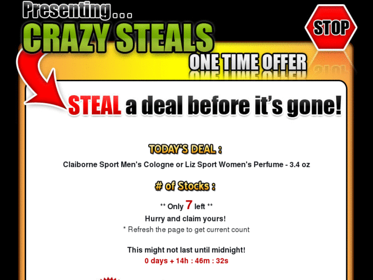 www.crazysteals.com