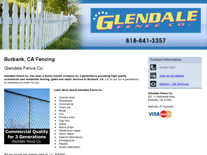 www.glendale-burbankfence.com