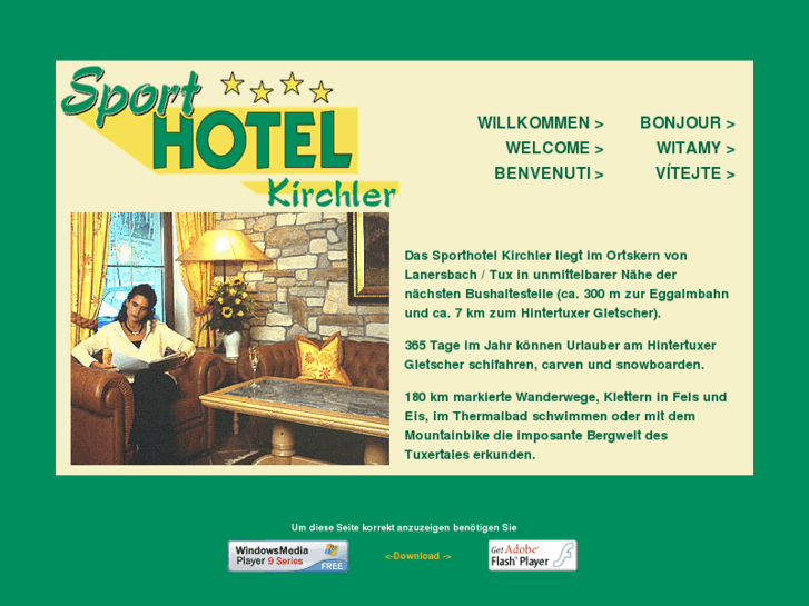 www.sporthotel-kirchler.at