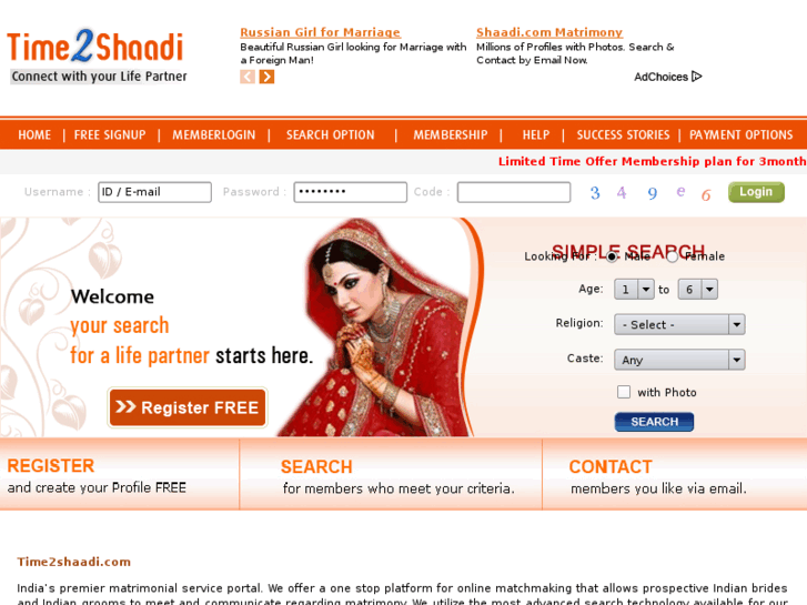 www.time2shaadi.com