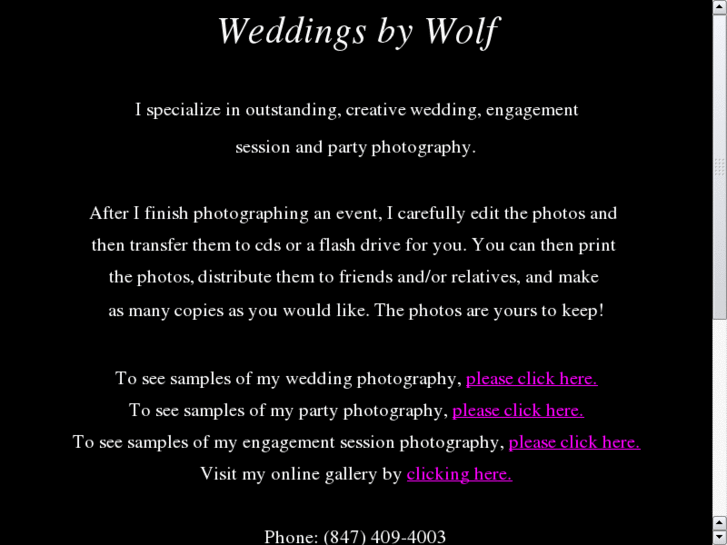 www.weddingsbywolf.com