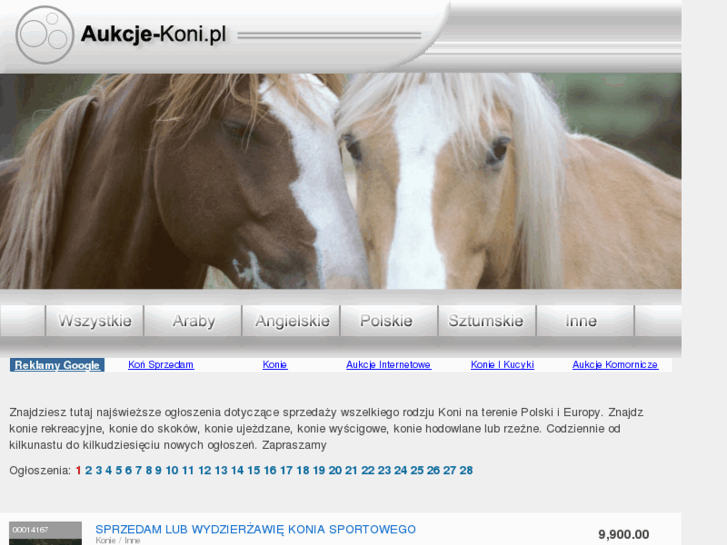 www.aukcje-koni.pl
