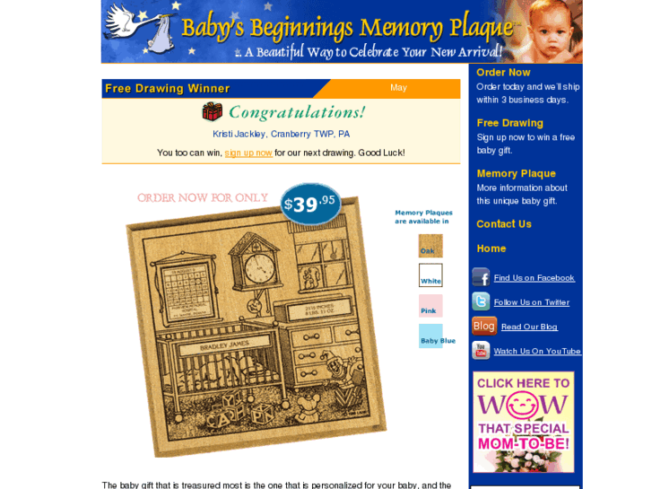 www.babyplaque.com