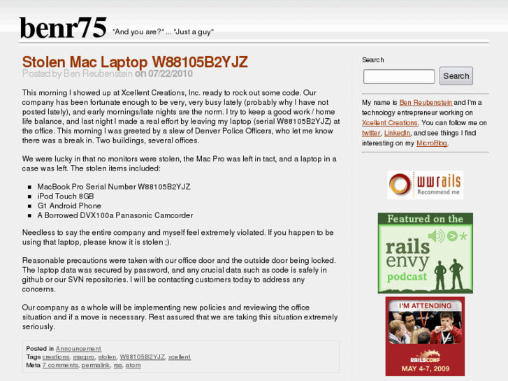 www.benr75.com
