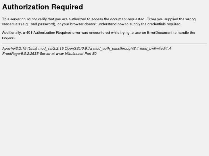www.billrules.net
