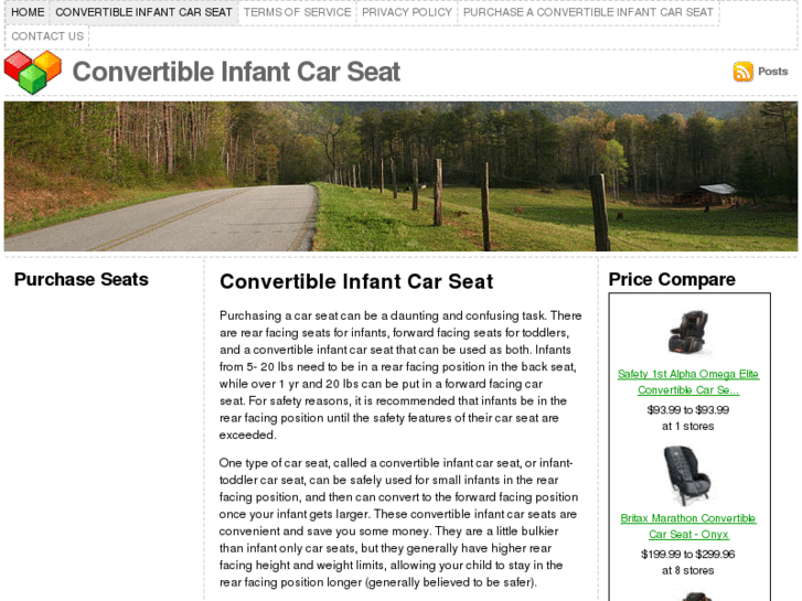 www.convertibleinfantcarseats.com