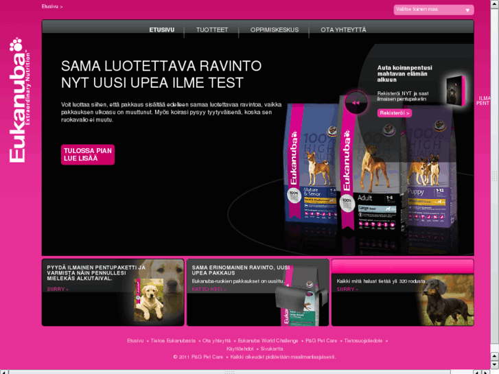 www.eukanuba.fi