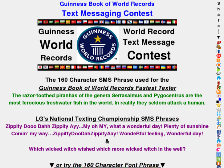 www.fastesttextercontest.com