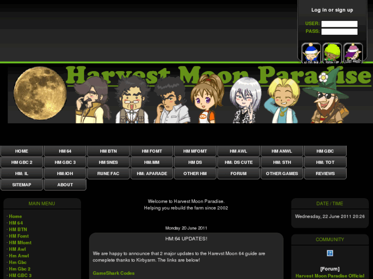 www.harvestmoonparadise.com