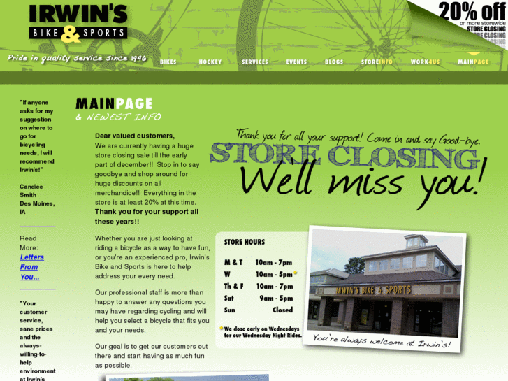 www.irwinsbikes.net