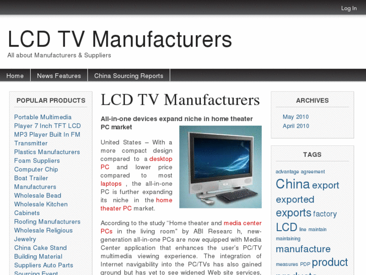 www.lcd-tv-manufacturers.com