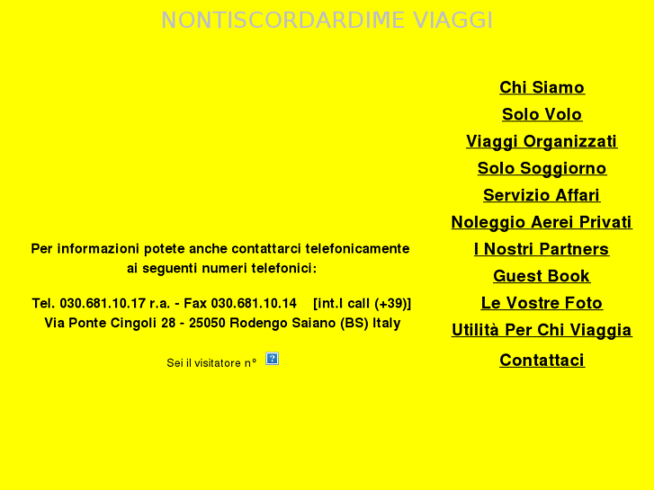 www.nontiscordardimeviaggi.com