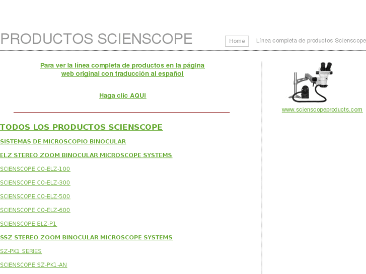 www.productosscienscope.com