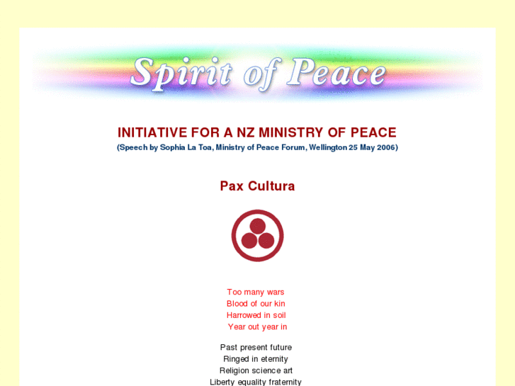 www.spiritofpeace.info