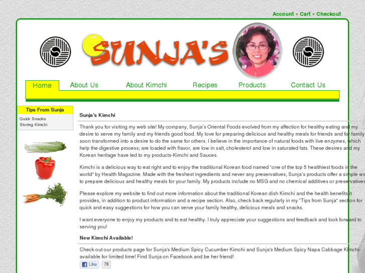 www.sunjaskimchi.com