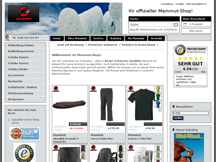 www.xn--sdwest-mammut-shop-m6b.com