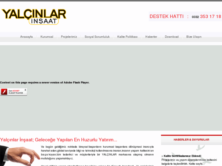 www.yalcinlarinsaat.net