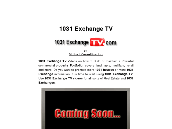 www.1031exchangetv.com