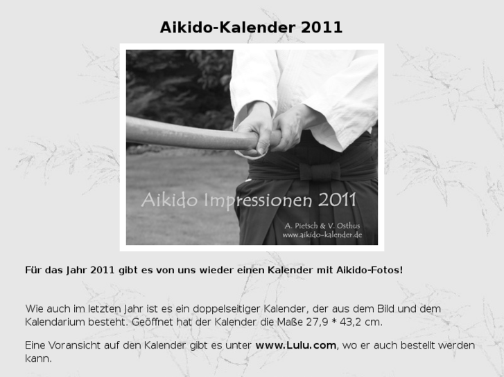 www.aikido-kalender.de