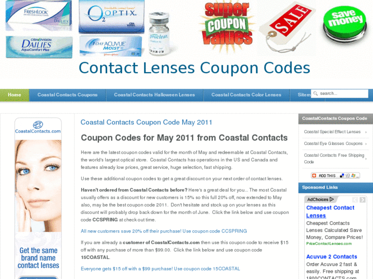 www.coastalcontactscouponcode.com