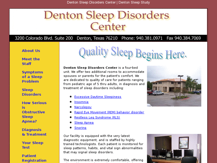 www.dentonsleepdisorderlab.com