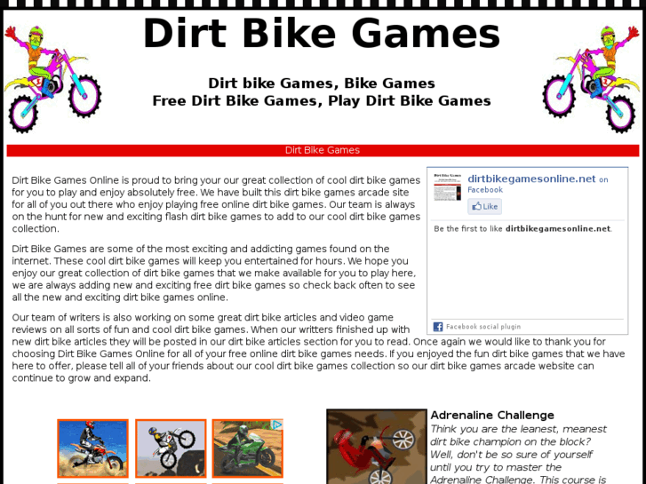 www.dirtbikegamesonline.net