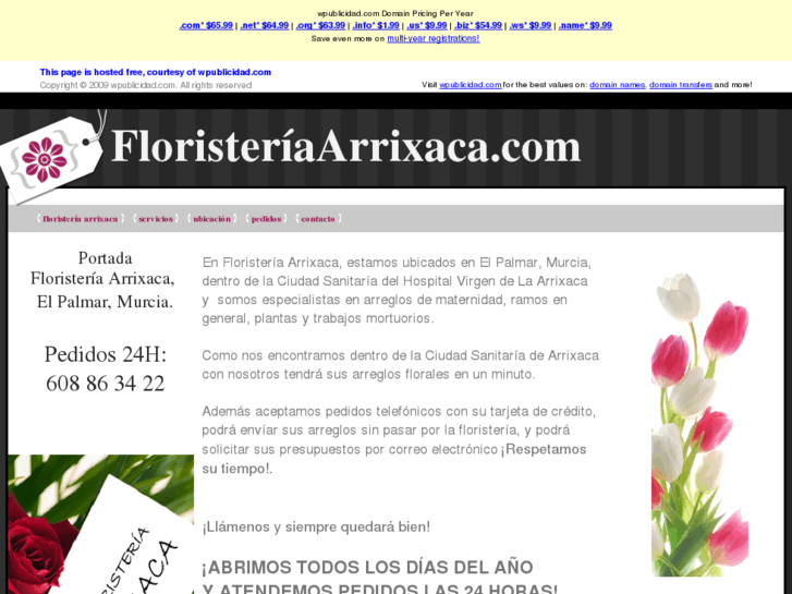 www.floristeriaarrixaca.com