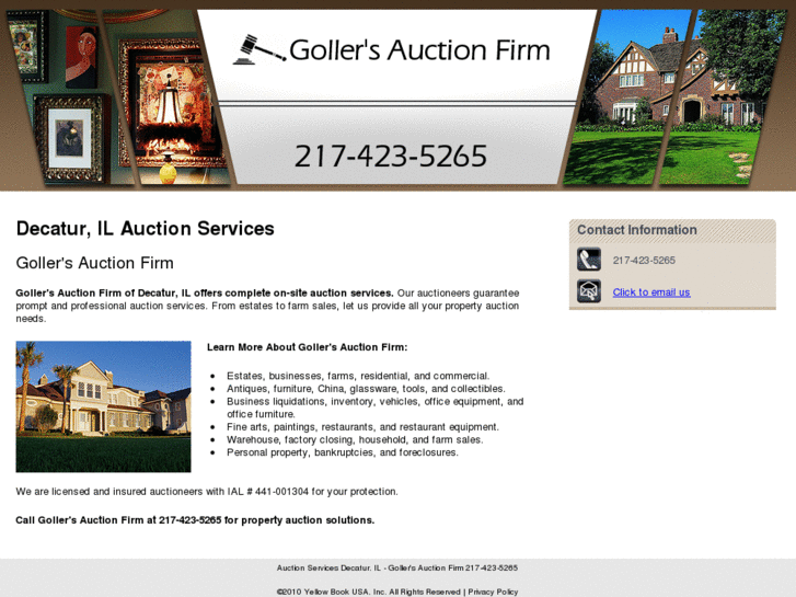 www.gollersauctionfirm.com