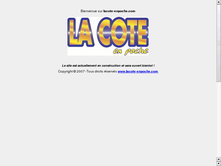 www.lacote-enpoche.com