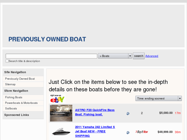 www.previouslyownedboat.com