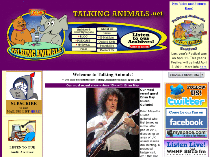 www.talkinganimals.net