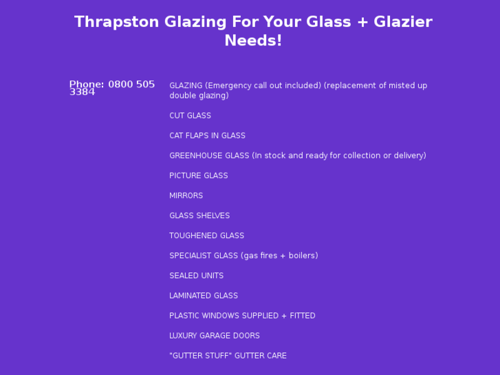 www.thrapstonglazing.co.uk