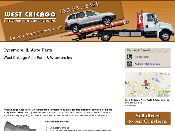 www.westchicagoautopartsandwreckers.com