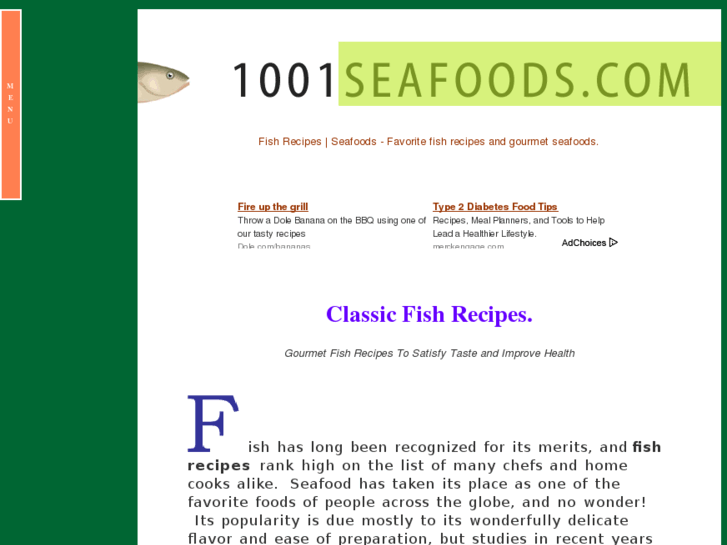 www.1001seafoods.com