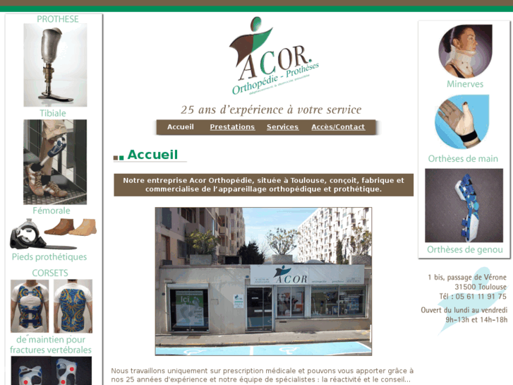 www.acor-orthopedie.com