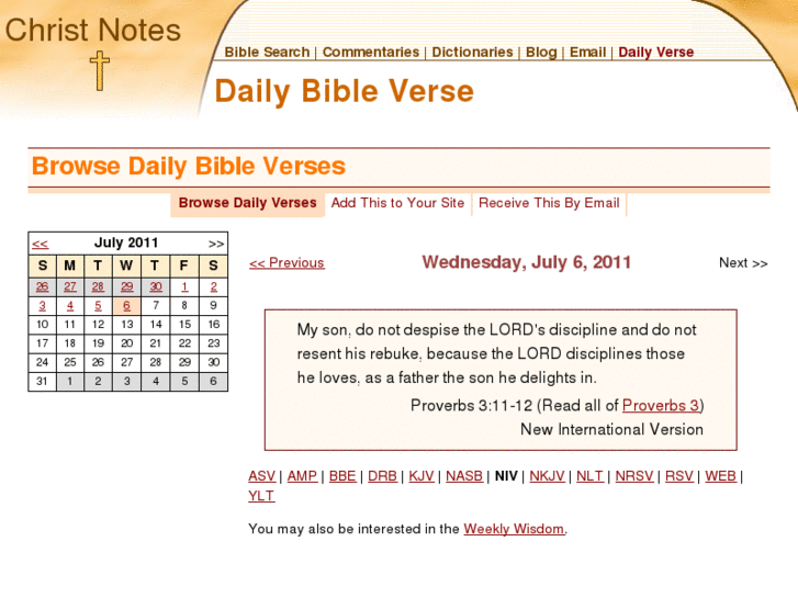 www.dailybibleverse.info