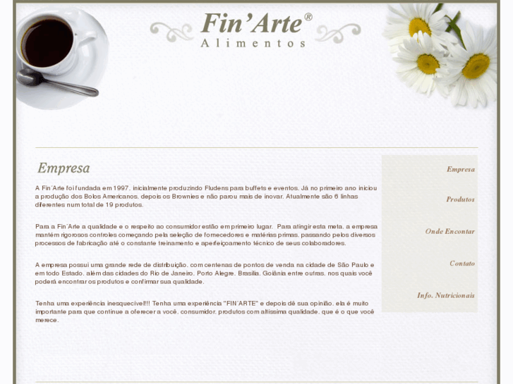 www.finartealimentos.com.br