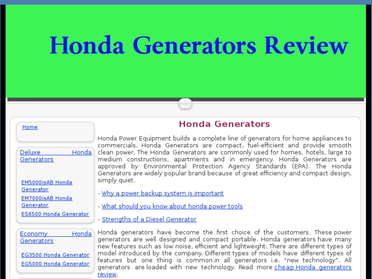 www.hondageneratorstore.com