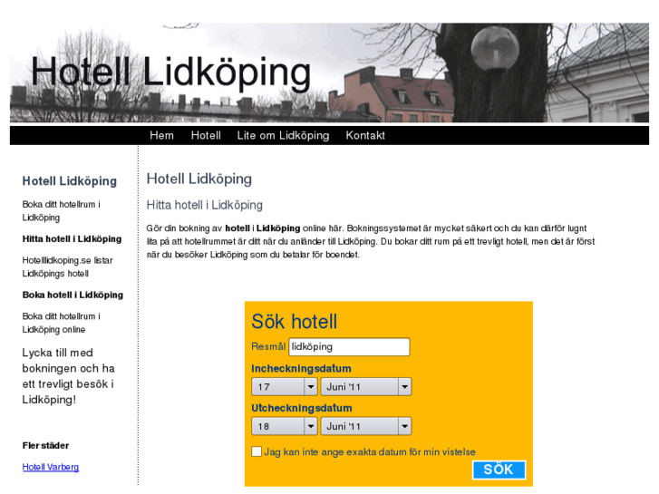 www.hotelllidkoping.se