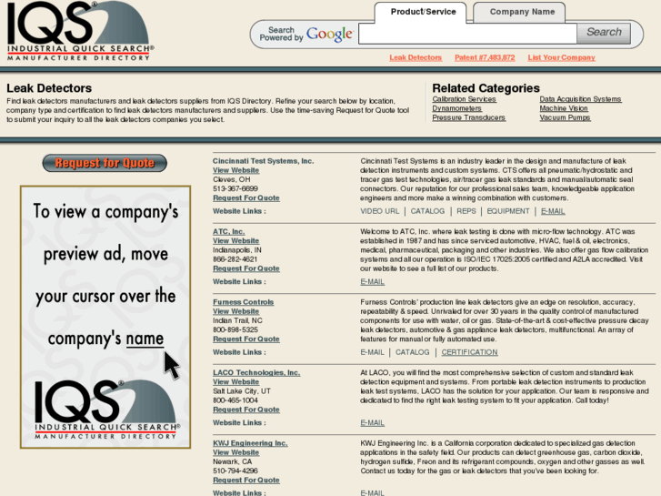 www.leak-detectors.net