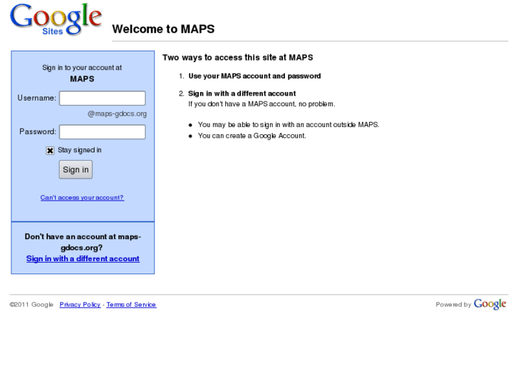 www.maps-gdocs.org