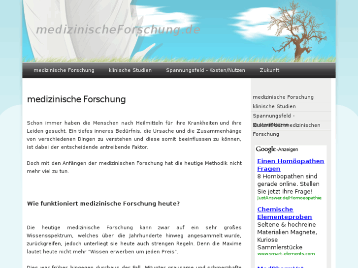 www.medizinischeforschung.de