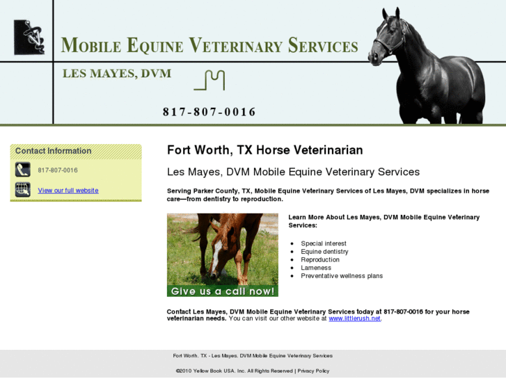 www.mobileequineveterinaryservices.com