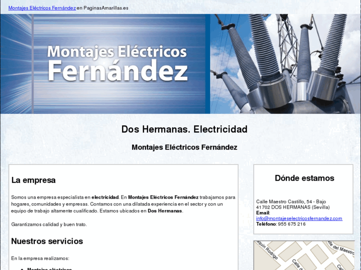 www.montajeselectricosfernandez.com