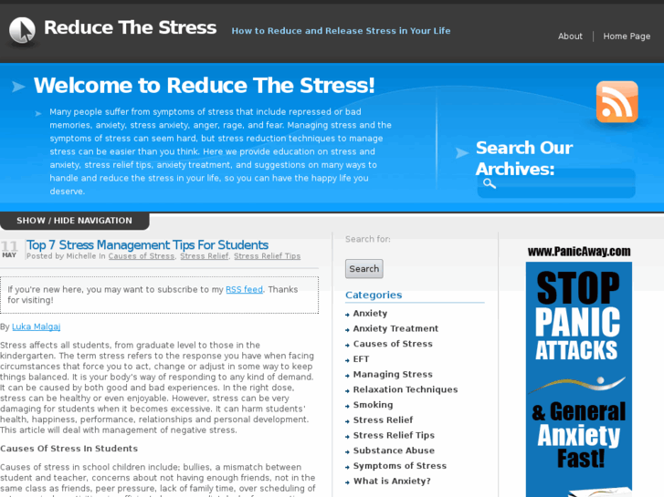 www.reducethestress.com