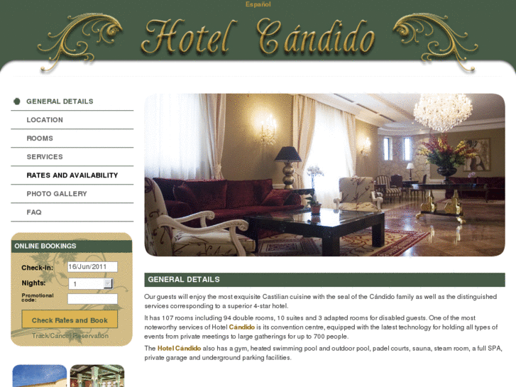 www.segoviahotelcandido.com