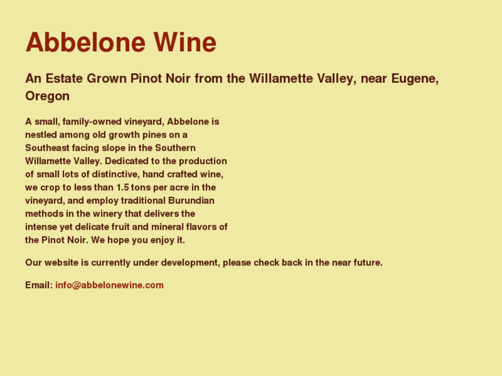 www.abbelonewine.com