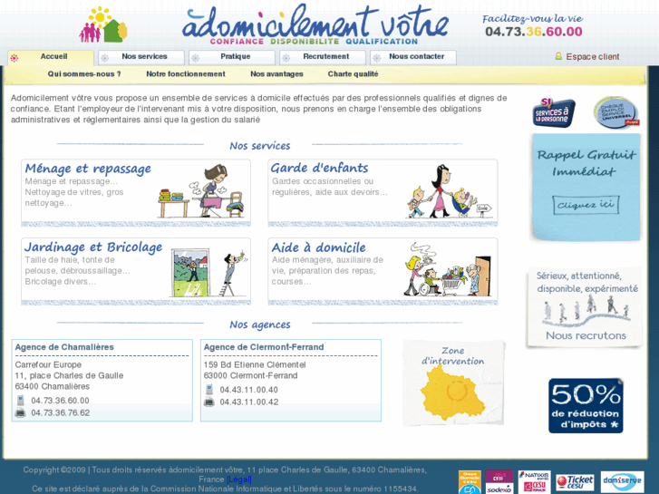 www.adomicilementvotre.com